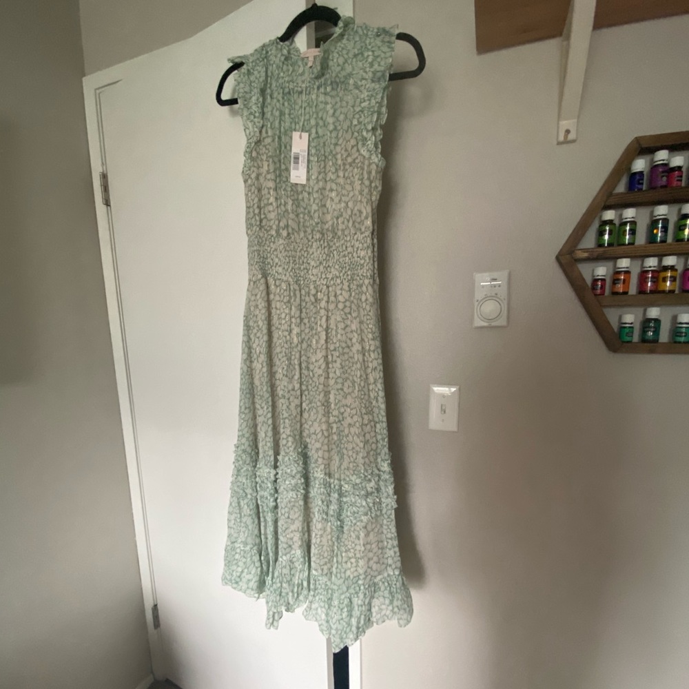 Rebecca Taylor jade green dress